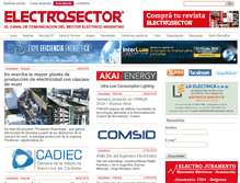 Tablet Screenshot of electrosector.com
